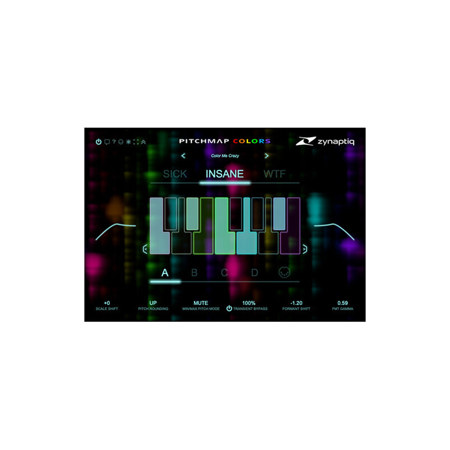 Zynaptiq PITCHMAP::COLORS Pitchshifter Plug-In, Download