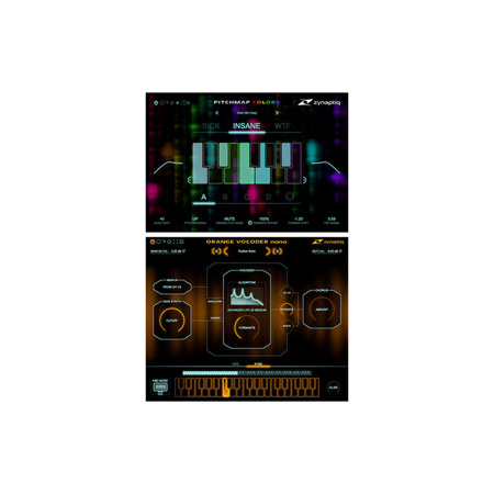 Zynaptiq PITCHMAP::COLORS with ORANGE VOCODER NANO Plug-In, Download