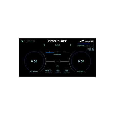 Zynaptiq PITCHSHIFT Pitch Processor Plug-In, Download