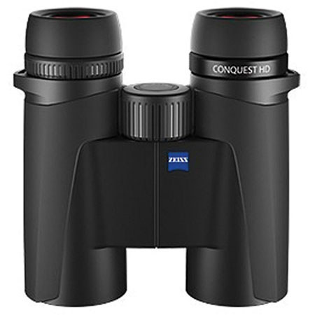Zeiss 10x32 Conquest HD Roof Prism Binocular, 6.8 Degree Angle of View, Black