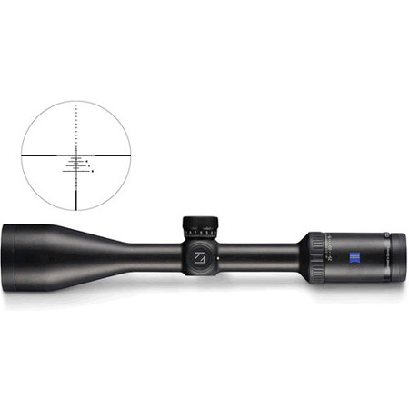 Zeiss 5-25x50 Conquest HD5 Riflescope, Z-Plex 20 Reticle, Side Focus, 1" Tube