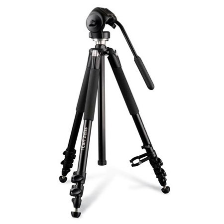 Zeiss 3-section Aluminum Tripod with Pan Head - Black