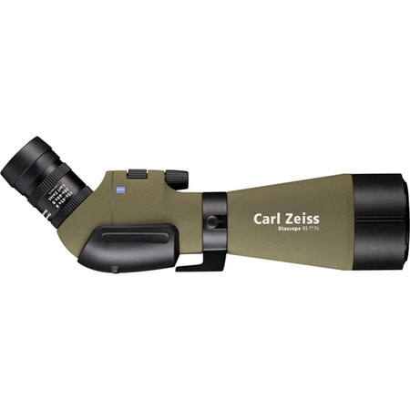 Zeiss Diascope 85 T* FL, 85mm Angled Spotting Scope with Vario 20-75x Eyepiece, Black