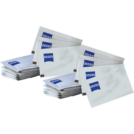 Zeiss Lens Tissues, Pre-Moistened Optics Cloths