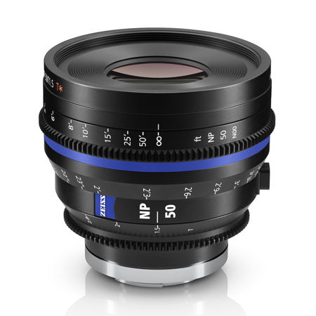 Zeiss Nano T1.5 Prime Cinema Lens for Sony E 50mm Meters