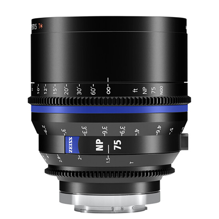 Zeiss Nano T1.5 Prime Cinema Lens for Sony E 75mm Feet