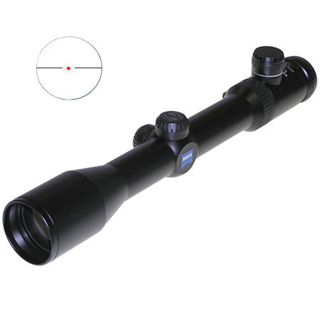 Zeiss 1.5 - 6 x 42mm T* Diavari VM/V Series Riflescope, Matte Black Finish with VariPoint 54 Illuminated Reticle, 30mm Tube, "V" Without Rail.