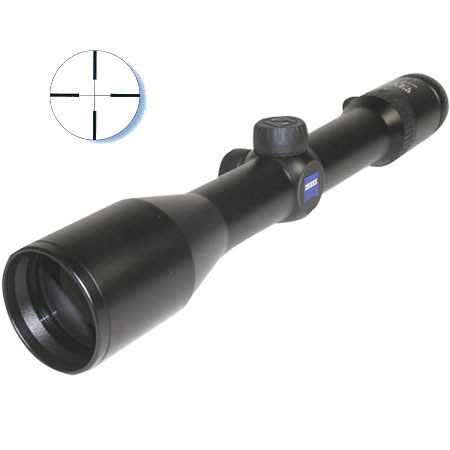 Zeiss 1.5 - 6 x 42mm T* Diavari VM/V Series Riflescope, Matte Black Finish with #8 Reticle, 30mm Tube, "V" Without Rail.