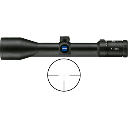 Zeiss 2.5-10x50mm Victory Diavari T* Riflescope, Illum #66 Reticle, 30mm Tube