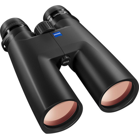 Zeiss 8x56 Conquest HDX Waterproof Roof Prism Binocular with 57 Degree Angle of View, Black