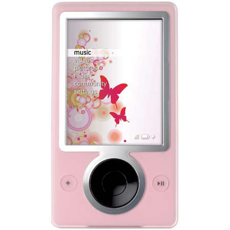 Microsoft Zune 30GB Digital Media Player, Pink