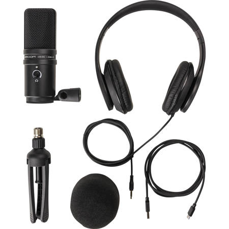 Zoom ZUM-2 Podcast USB Microphone Pack