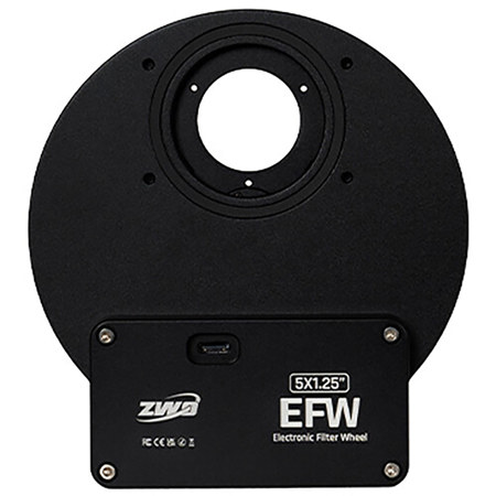 ZWO 5 Positions EFW 2025 for 1.25" Mounted or 31mm Unmounted Filters