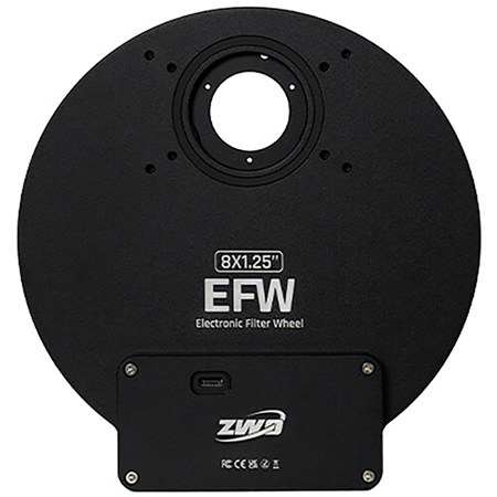 ZWO 8 Positions EFW 2025 for 1.25" Mounted or 31mm Unmounted Filters