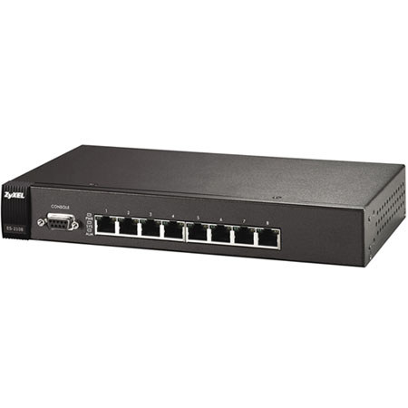 ZyXEL ES2108DC 8 Port Layer 2 Managed Ethernet Switch