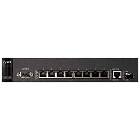 ZyXEL ES2108PWR 8 Port Layer 2 Fast Ethernet Switch