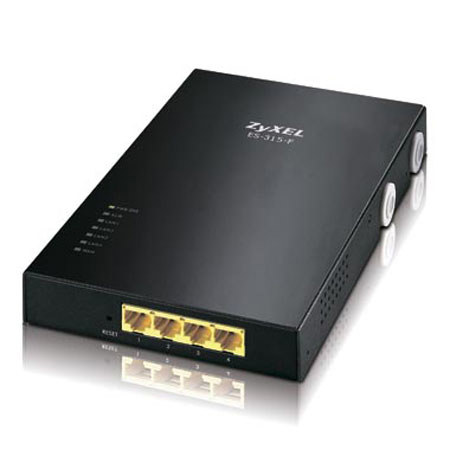 ZyXEL ES315F 4 Port 10/100 Layer 2 Managed Switch