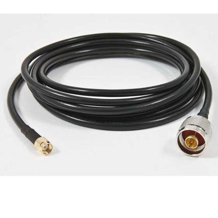 ZyXEL LMR-200 RP -SMA to N Type, 3 Meter Antenna Cable