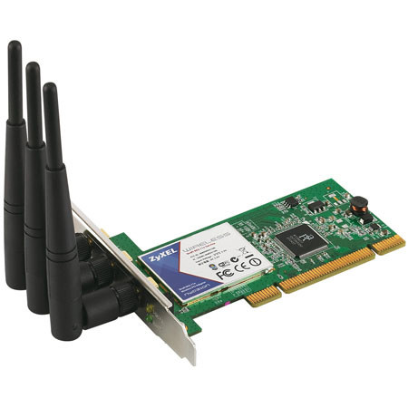 ZyXEL NWD310N 300 11N Wireless PCI Card, 802.11n