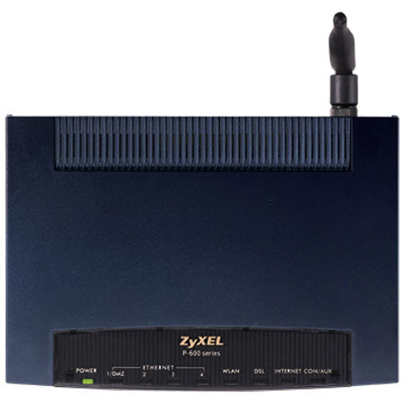ZyXEL Prestige 662HW-D1 Wireless ADSL2+ 4-Port Router