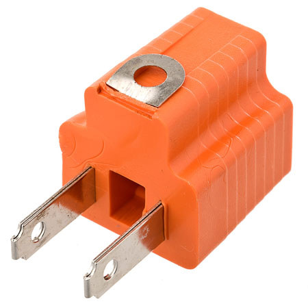Adorama Grounded AC Plug Adaptr 3 Prong to 2 Prong
