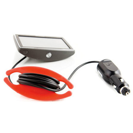 Bobino Cable Buddy Cord Wrap Cell Phone/MP3 Player Ear Buds Small Red #HH40-RD