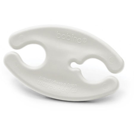 Bobino Cable Buddy Cord Wrap Cell Phone/MP3 Player Ear Buds Small White #HH40-WH