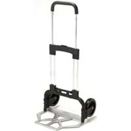 Clipper Products Clipper CLP830FF Folding Equipment Cart with 200 lbs Capacity, with Telescoping Handle