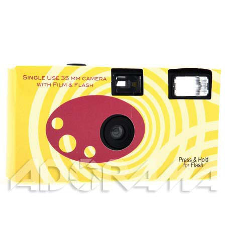 Adorama DC800F 1 Time Use Disposable Camera with Flash