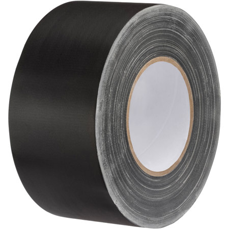 Adorama Gaffers 2x25Yards Black Small Core Professional Grade Tape