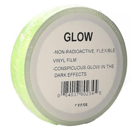 Adorama PGL15 Glow-in-the-Dark Tape 1x5 Yards
