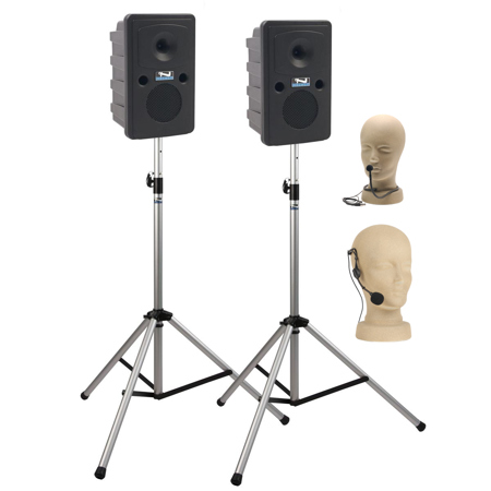 wireless collar mic with speaker