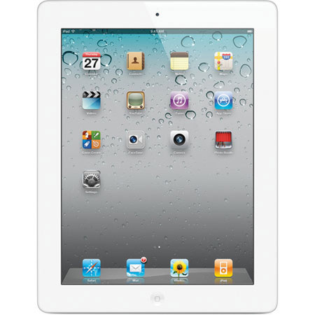 Apple 64GB iPad 2 Tablet with 802.11n Wi-Fi, White