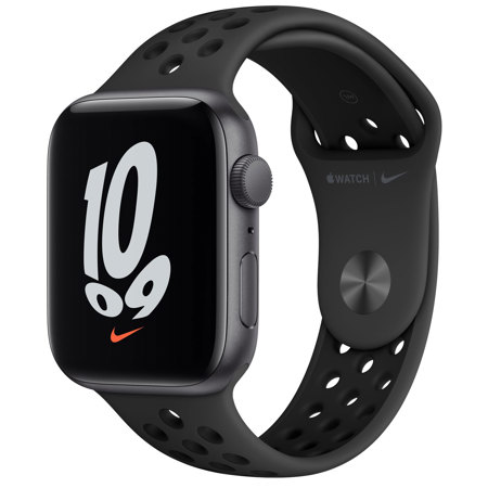 campana Regan Apéndice Apple Watch Nike SE GPS, 44mm Space Gray AL Case,Anthracite/Black Sport  Band,Reg MKQ83LL/A