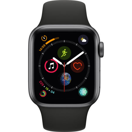 apple watch 4 space grey aluminum