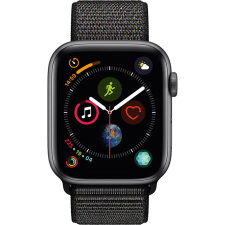 apple watch 4 44mm black sport loop