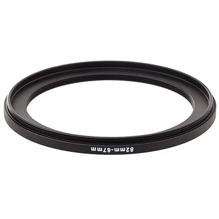 Used Adorama Step-down Adapter Ring 82mm Lens To 67mm Filter Size Ob