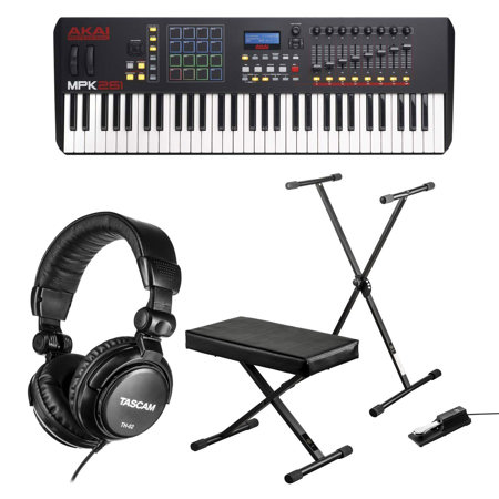 Akai MPK261 61-Keys USB/MIDI Performance Keyboard Controller with