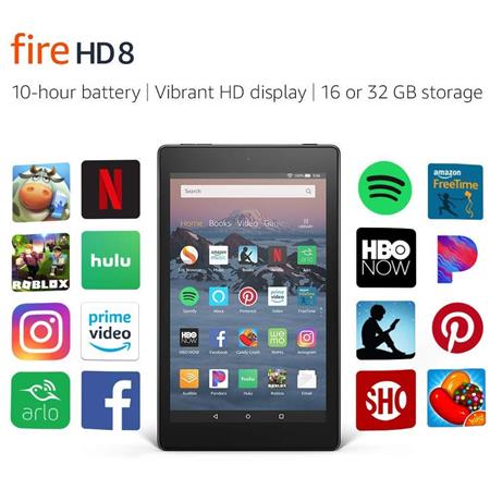 Amazon Fire Hd 8 Tablet 16gb Black B0794rhpzd Adorama
