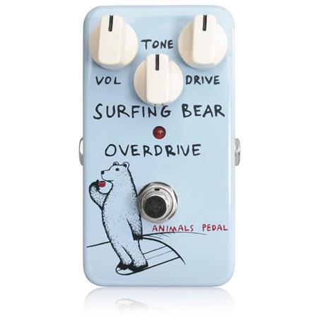 Animals Pedals Surfing Bear Overdrive Pedal
