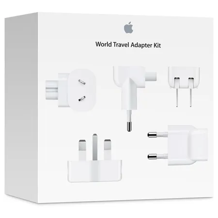 MacBookアクセサリー Apple World Travel Adapter Kit Apple World Travel Adapter Kit, Includes 7x AC Plugs with Prongs