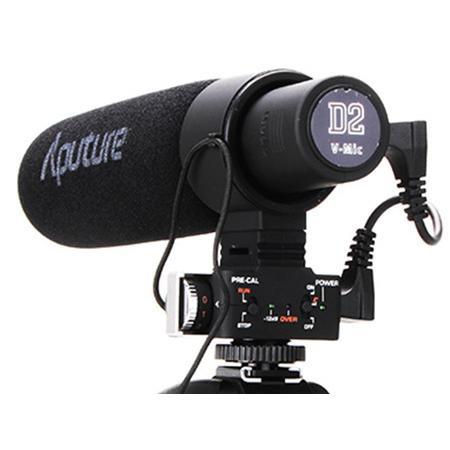 Black Aputure V-MIC D2 On Camera Microphone with Controller