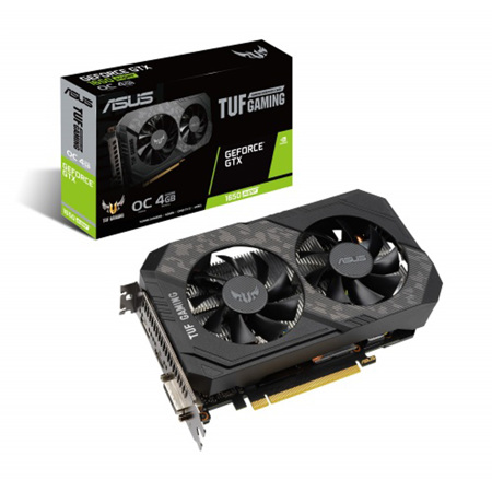 Asus Tuf Nvidia Geforce Gtx 1650 Super Oc Edition 4gb Gddr6 Gaming Graphics Card 90yv0e42 M0aa00