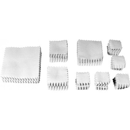 Aim Sports Universal Gun Cleaning Patch Kit With 260 Cotton And 260 Synthetic Patches 3 For Shot Guns 1 For 22 Caliber