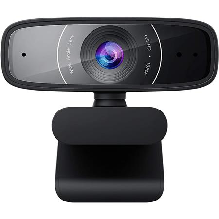 1080P Webcam with Microphone Built-in 2 Array Mic Webcam Computer Camera Web Camera PC Webcam for Video Calling Recording Conferencing,Webcam with Privacy Protection Button 