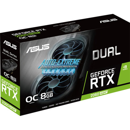 Asus Nvidia Dual Geforce Rtx 60 Super Evo Oc Edition 8gb Gddr6 Graphics Card Dual Rtx60s O8g Evo