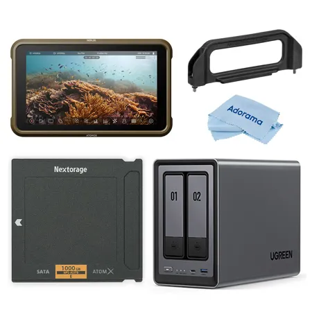 豪華Atmos NINJA V、SSD500GB、smallrigCMA2209 atomos-ninja-v-5in-