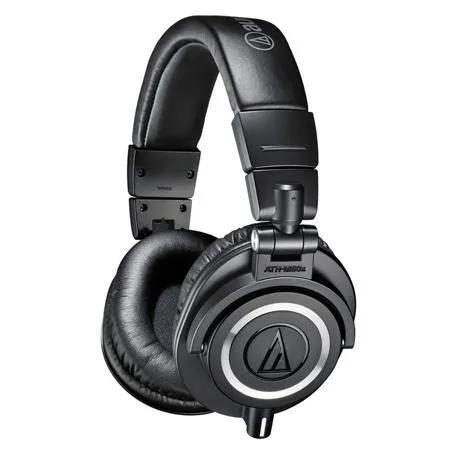 【美品】Audio-Technica ATH-M50x ブラック 収納袋付き audio-technica-ath-m50x-