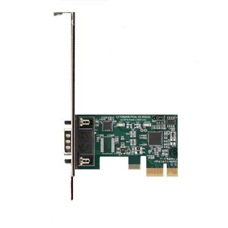 Axxon Native PCI Express (PCIe) 1 Port RS232 Serial Card Adapter 