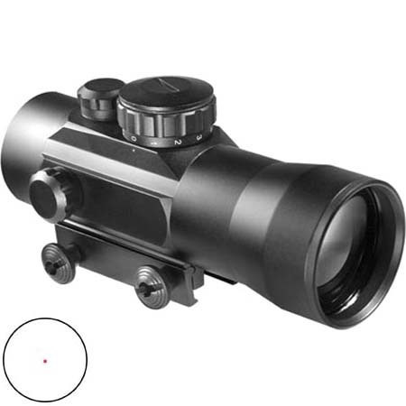 Barska 2x30mm Red Dot Scope, 5 MOA Illuminated Reticle AC11090